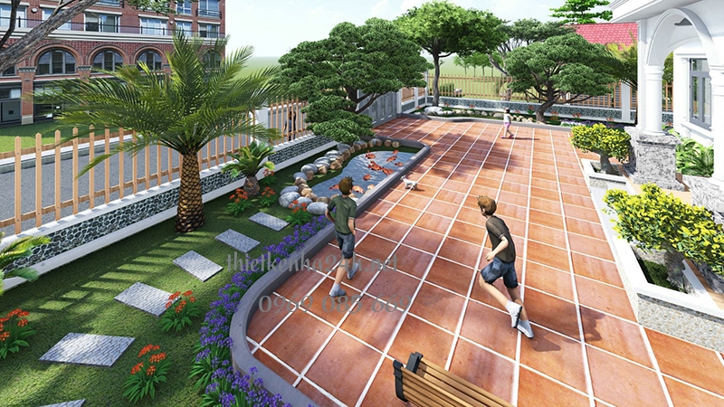 Phối cảnh sân vườn, tiểu cảnh