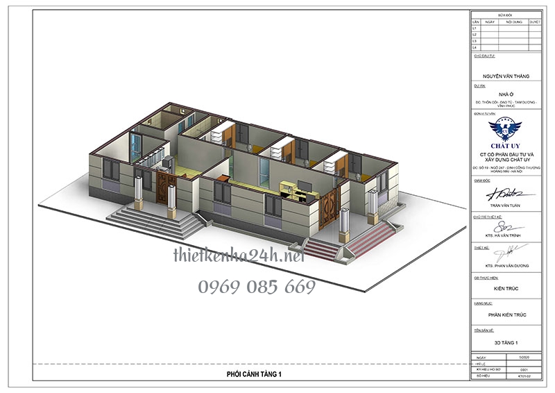 C&aacute;c khu vực chức năng được bố tr&iacute; khoa học