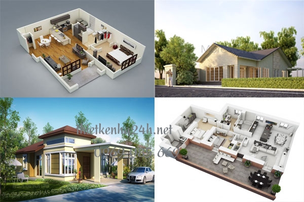 Mẫu nhà với mái thái truyền thống đẹp mắt và vô cùng hài hoà 