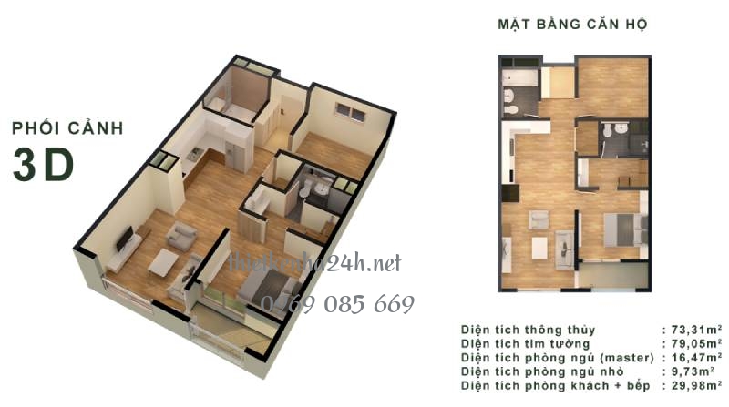 Diện tích tim tường là gì? 