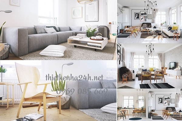 Chú ý lựa chọn nội thất thật phù hợp với không gian của ngôi nhà 