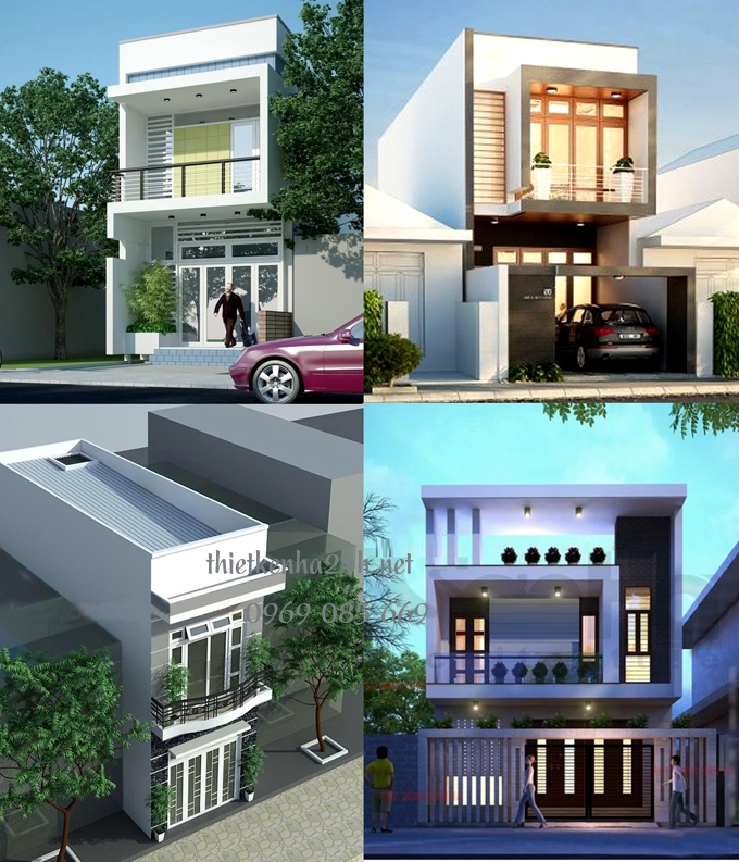 Thiết kế nhà phải có màu sắc phù hợp 