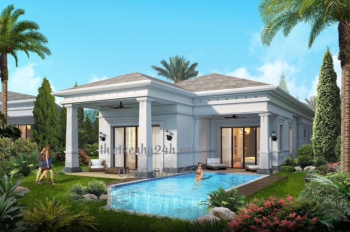 Biệt thự phong cách truyền thống 