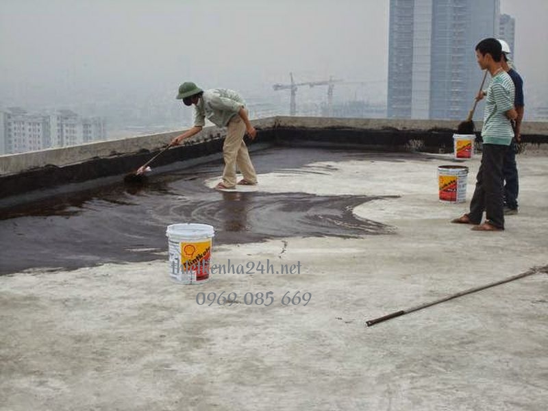 Chống thấm cho nhà mái bằng 
