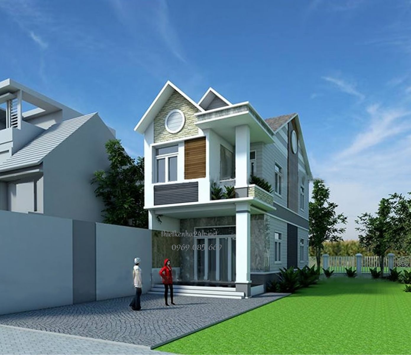 Top 5 mẫu nhà 2 tầng nông thôn chỉ với 500 triệu đồng  Nội Thất Gia Nguyễn