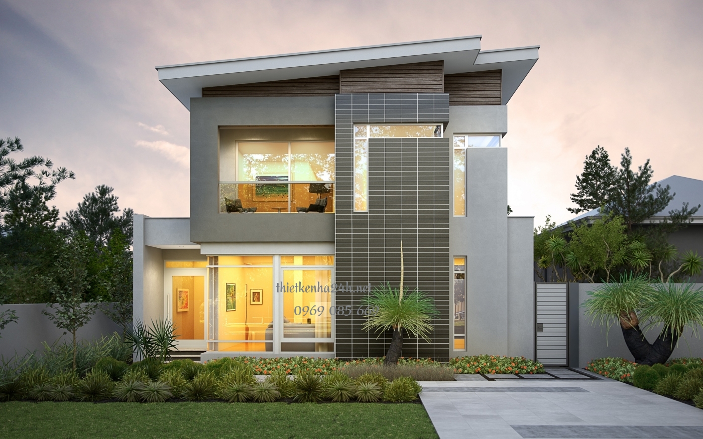 Phần kiến trúc của ngôi nhà