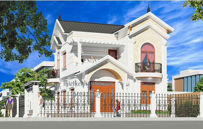 Chi tiết ngoại thất trang tr&iacute; đơn giản m&agrave; đẹp