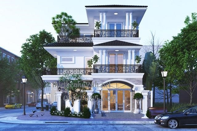 biệt thự 3 tầng đẹp