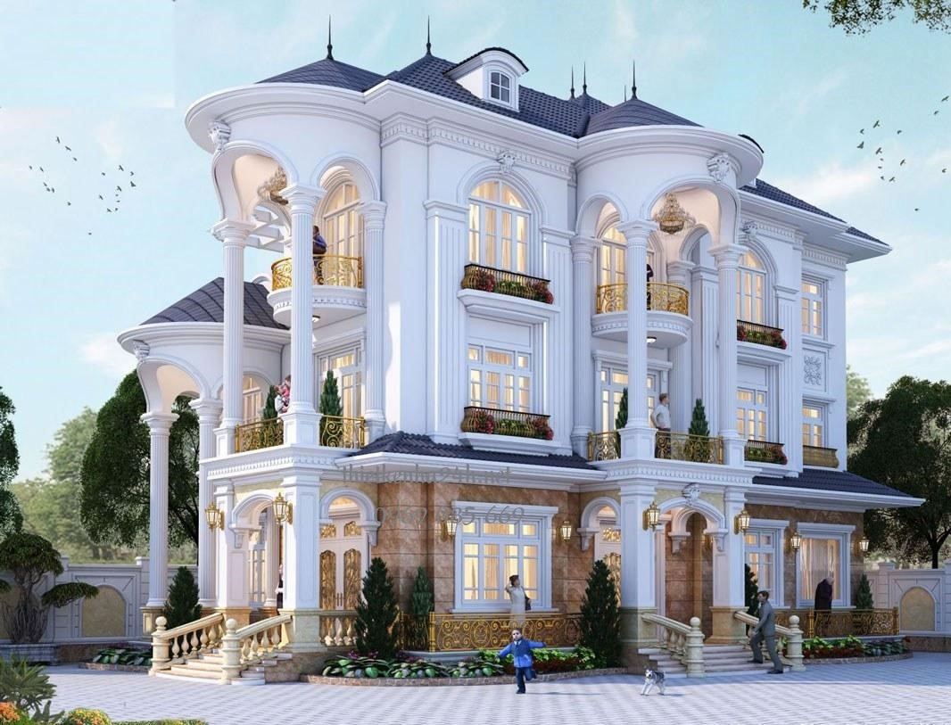 biệt thự đẹp tân cổ điển