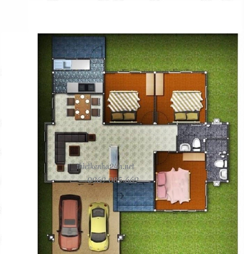 c&ocirc;ng năng nh&agrave; cấp 4 đẹp