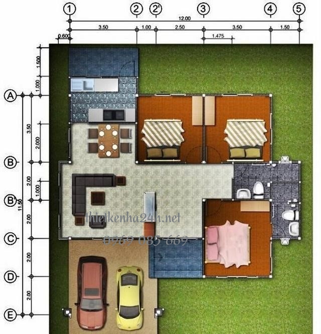 c&ocirc;ng năng nh&agrave; vườn cấp 4