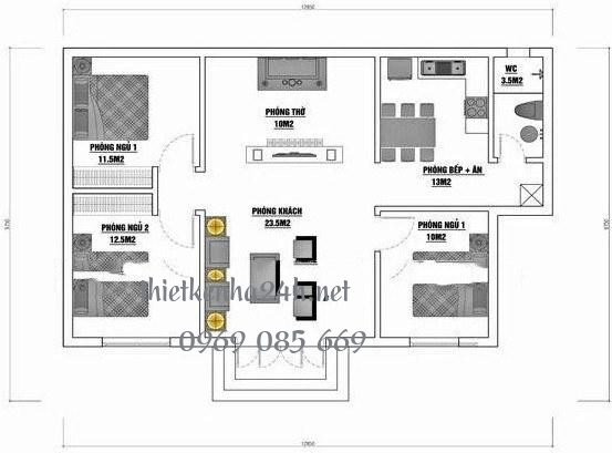 c&ocirc;ng năng nh&agrave; cấp 4 hiện đại
