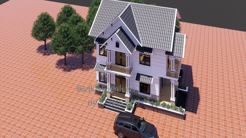 Hệ m&aacute;i th&aacute;i thiết kế độc đ&aacute;o, c&acirc;n đối&nbsp;