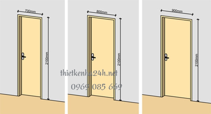 Kích thước cửa phòng ngủ