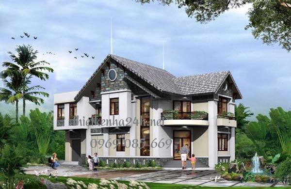 Mẫu biệt thự 1 tầng 1 trệt đẹp ấn tượng 