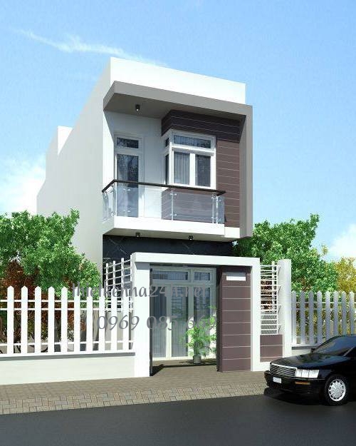 Mẫu nhà 2 tầng đẹp 60m2