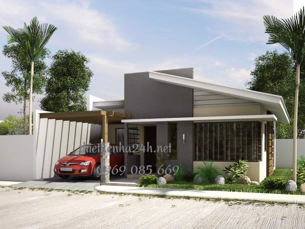 Nhà cấp 4 có gác lửng nhìn là mê 