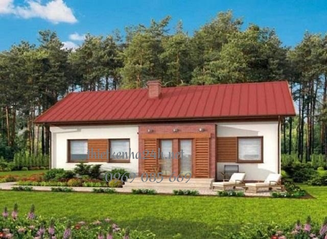 nh&agrave; cấp 4 phong c&aacute;ch ch&acirc;u &acirc;u