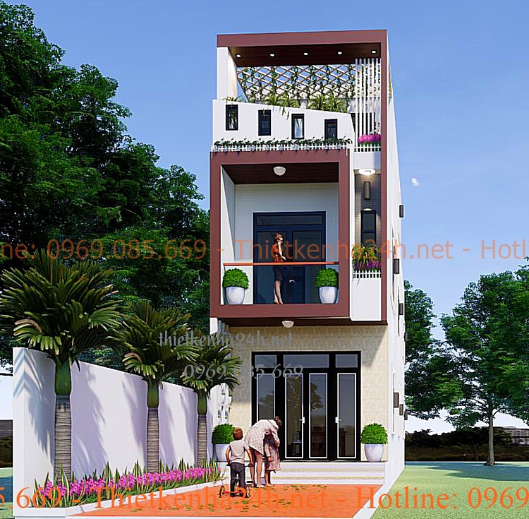 Th&ecirc;m một thiết kế nh&agrave; ống 3 tầng hiện đại tại Th&aacute;i B&igrave;nh&nbsp;