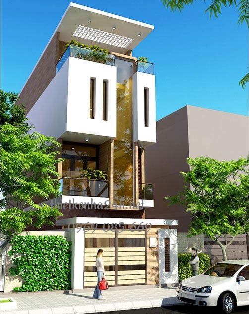 Nếu yêu thích sự khác biệt, bạn có thể lựa chọn kiểu thiết kế lệch tầng đầy ấn tượng này 