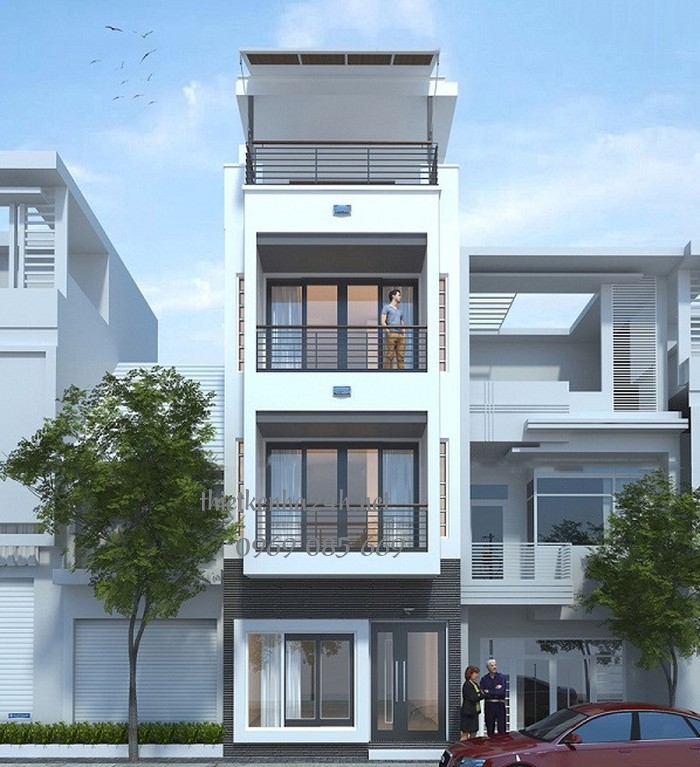 Công trình mang nét đẹp hết sức đơn giản và thanh lịch, tối giản 