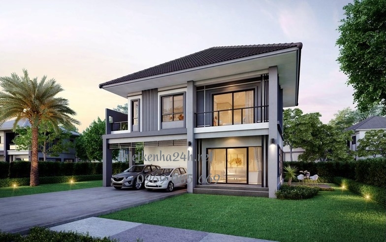 Mẫu biệt thự nhà vườn đẹp như tranh 