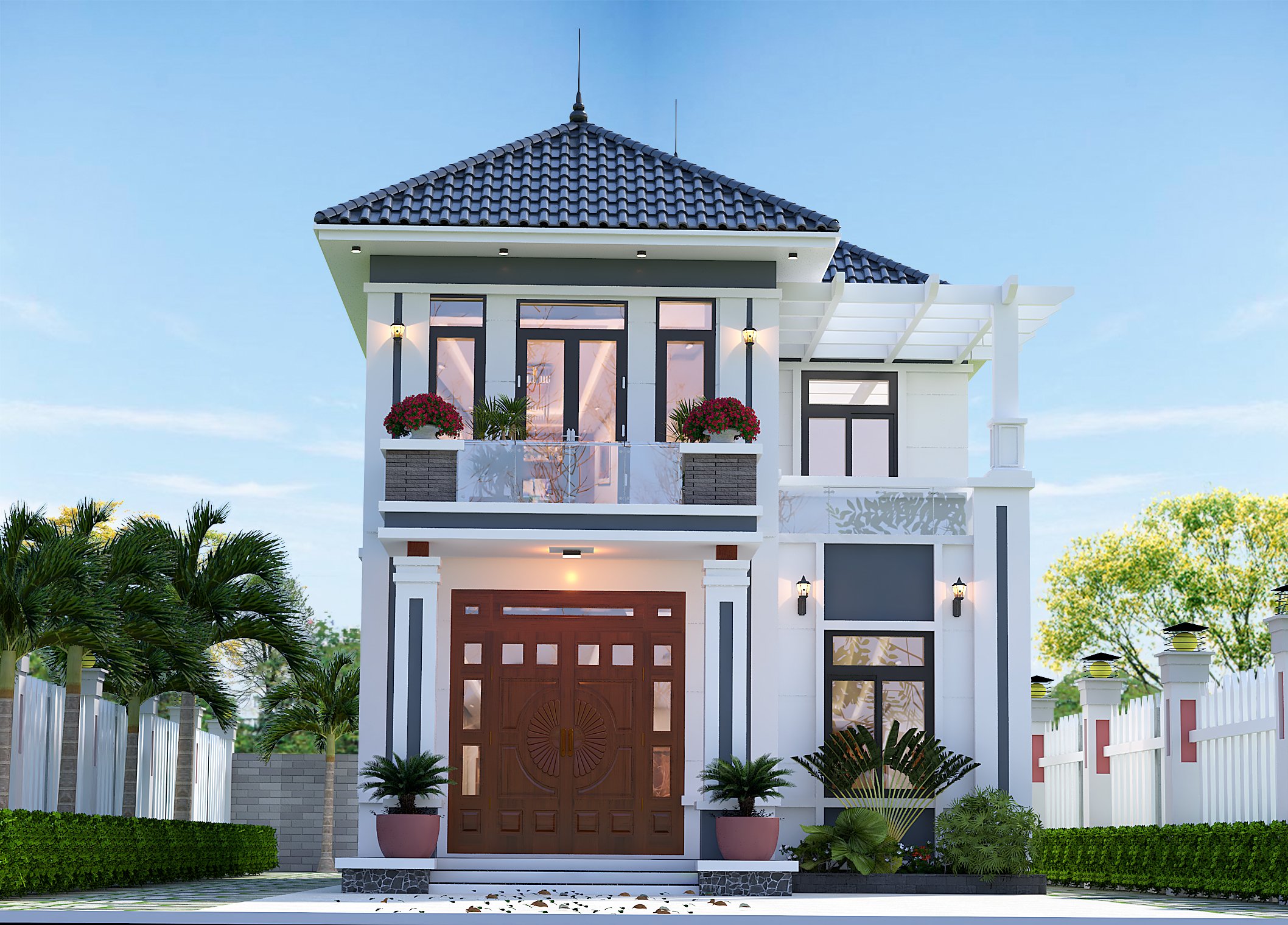 Tổng quan công trình đẹp mắt, ấn tượng