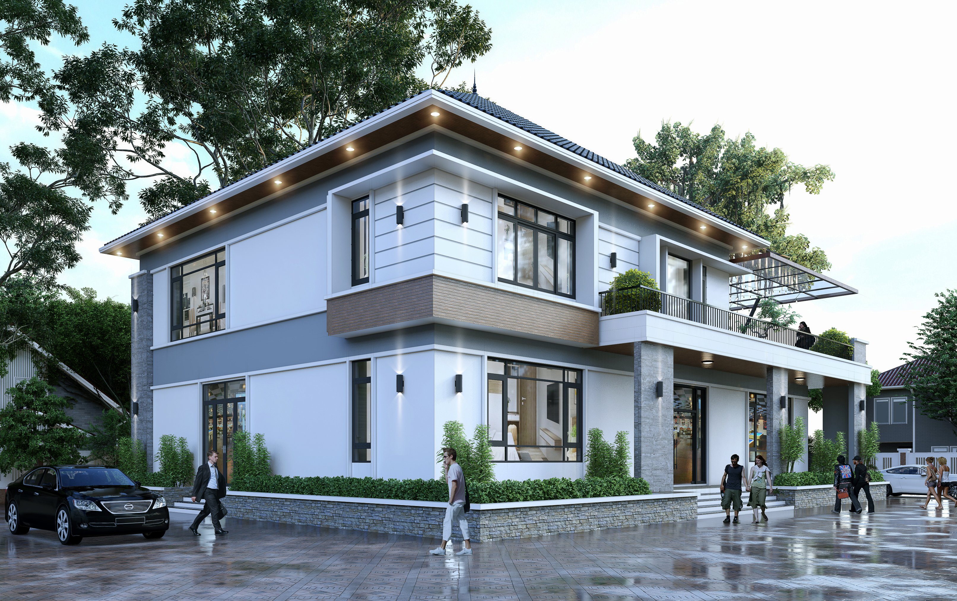 Tận dụng c&aacute;c diện t&iacute;ch để trồng c&acirc;y xanh&nbsp;